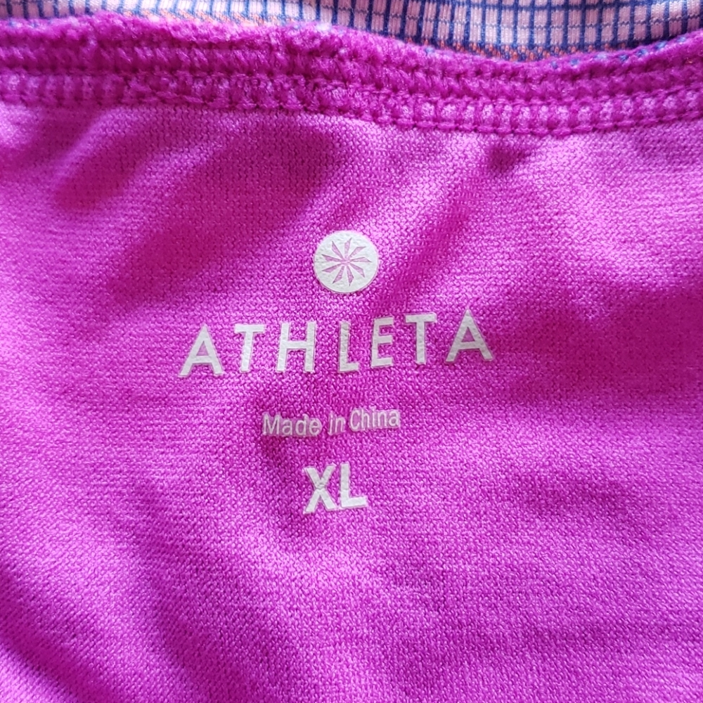 Athleta Purple Orange Patterned Running Shorts - image 6